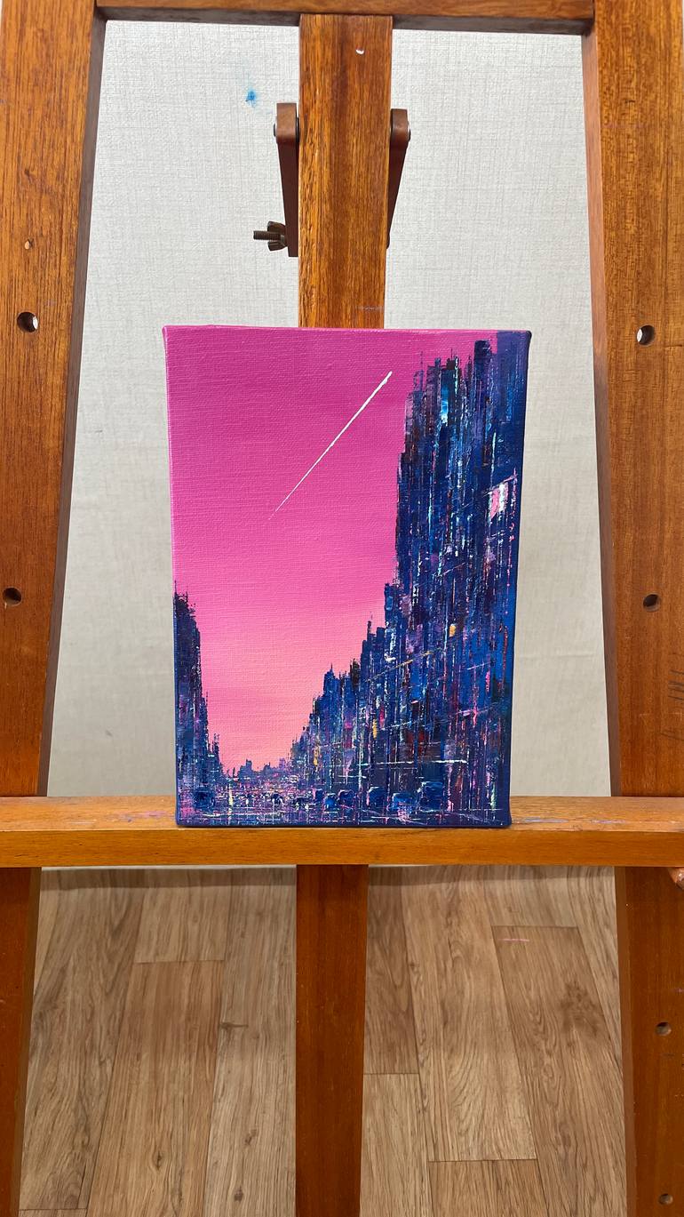 Original Impressionism Cities Painting by Jeongrock Heo