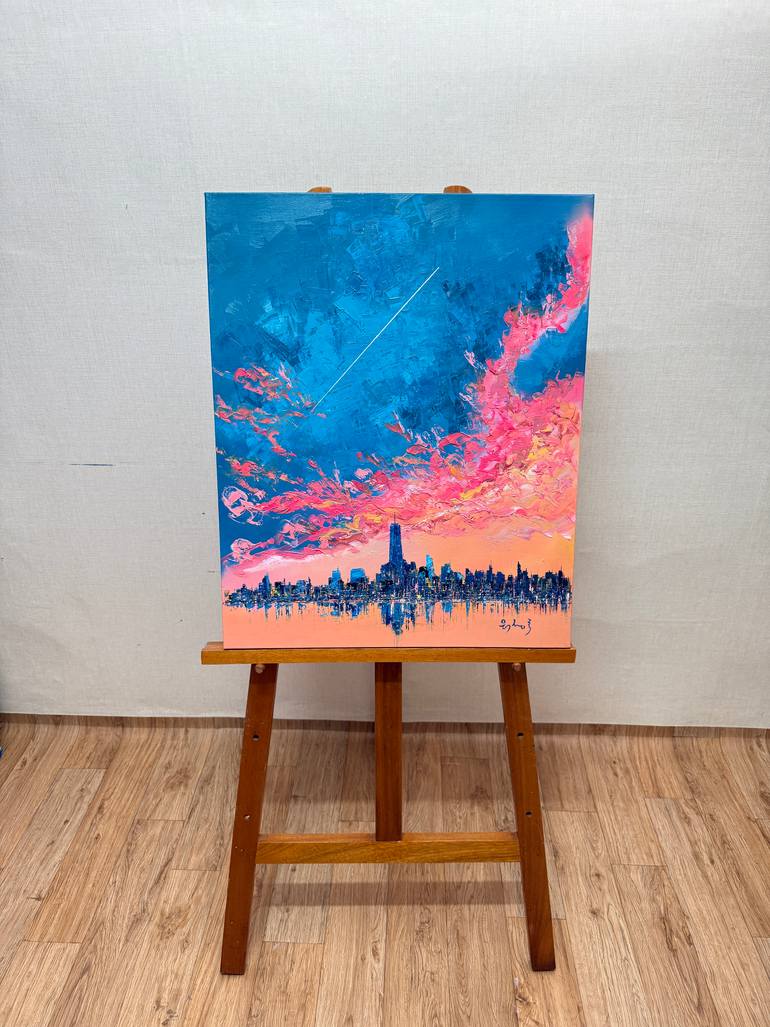 Original Modernism Cities Painting by Jeongrock Heo