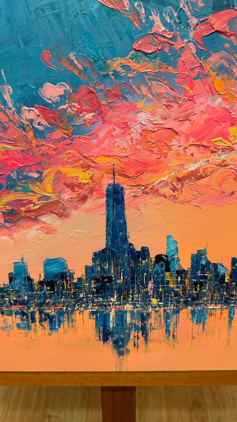 Original Modernism Cities Painting by Jeongrock Heo