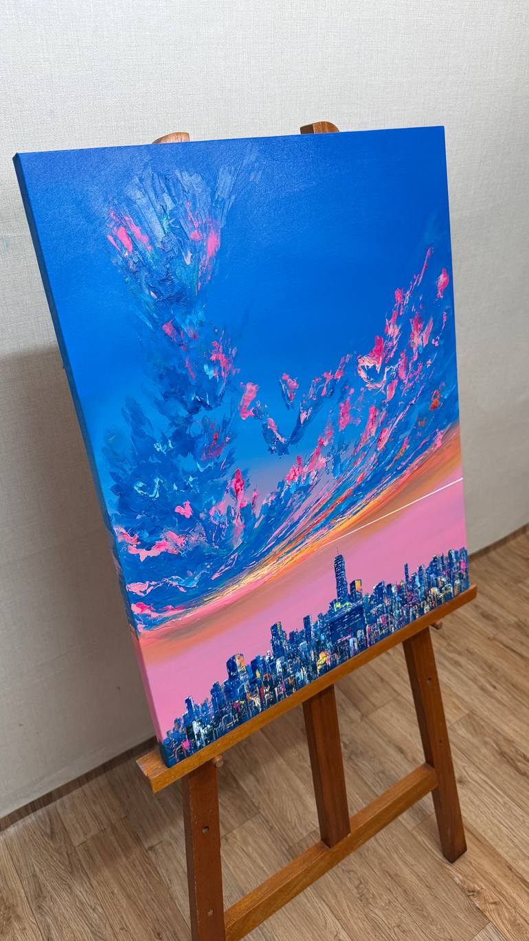 Original Modernism Cities Painting by Jeongrock Heo