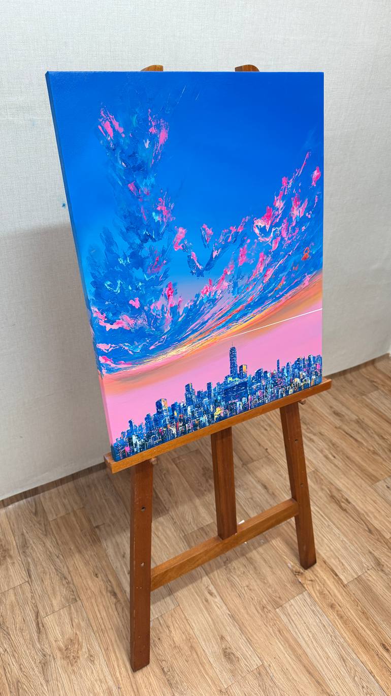 Original Modernism Cities Painting by Jeongrock Heo