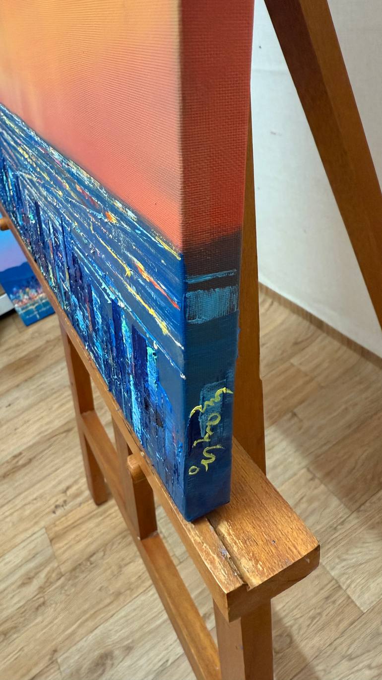Original Modernism Cities Painting by Jeongrock Heo