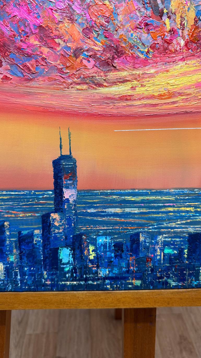 Original Modernism Cities Painting by Jeongrock Heo