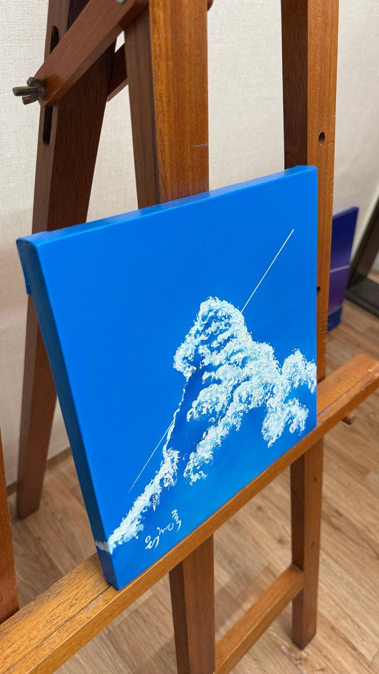 Original Abstract Landscape Painting by Jeongrock Heo