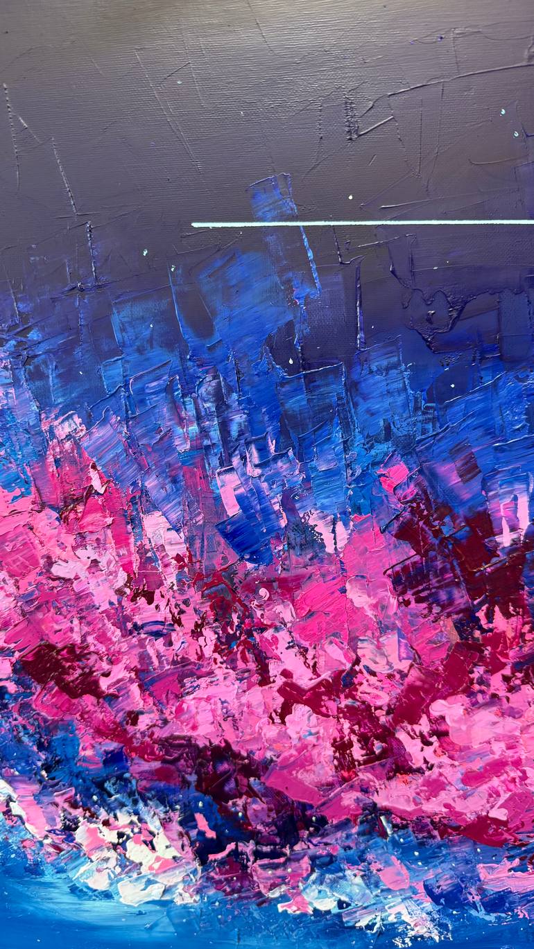 Original Expressionism Cities Painting by Jeongrock Heo