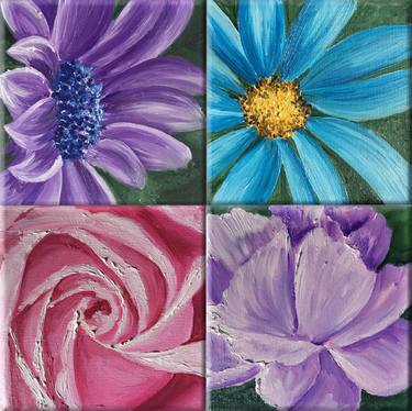 Print of Floral Paintings by Daria Ceppelli