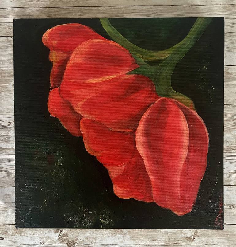 Original Realism Floral Painting by Daria Ceppelli
