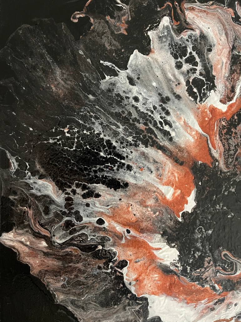 Original Abstract Expressionism Abstract Painting by Daria Ceppelli