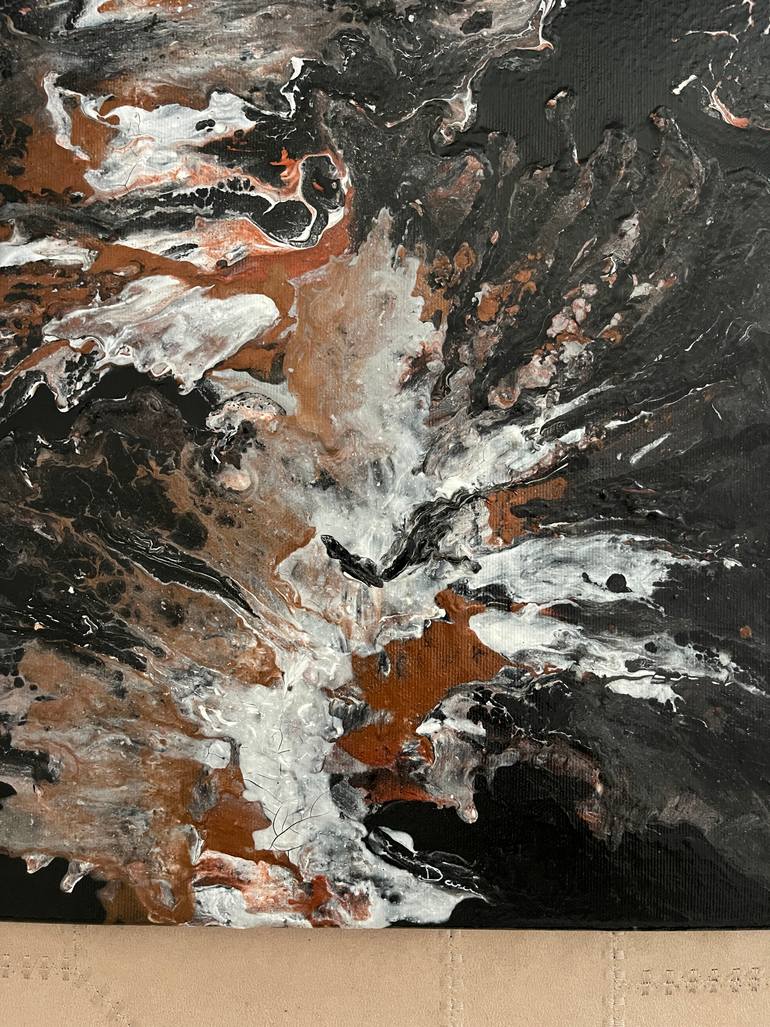 Original Abstract Expressionism Abstract Painting by Daria Ceppelli