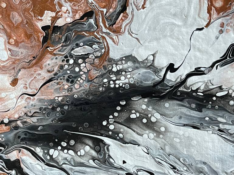 Original Abstract Expressionism Abstract Painting by Daria Ceppelli