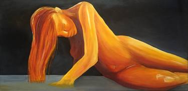 Original Modern Nude Paintings by Daria Ceppelli
