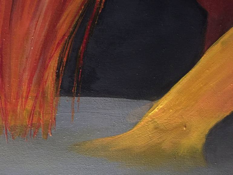 Original Impressionism Nude Painting by Daria Ceppelli