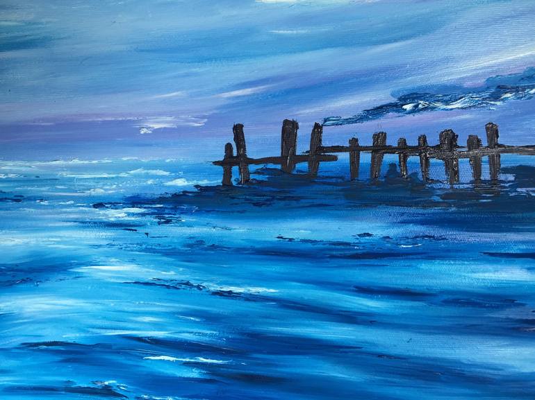 Original Realism Seascape Painting by Daria Ceppelli