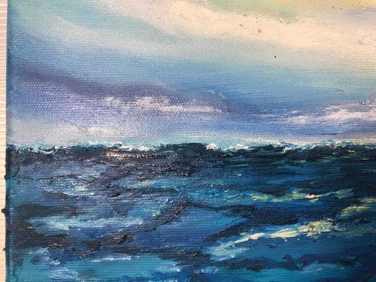 Original Expressionism Landscape Painting by Daria Ceppelli