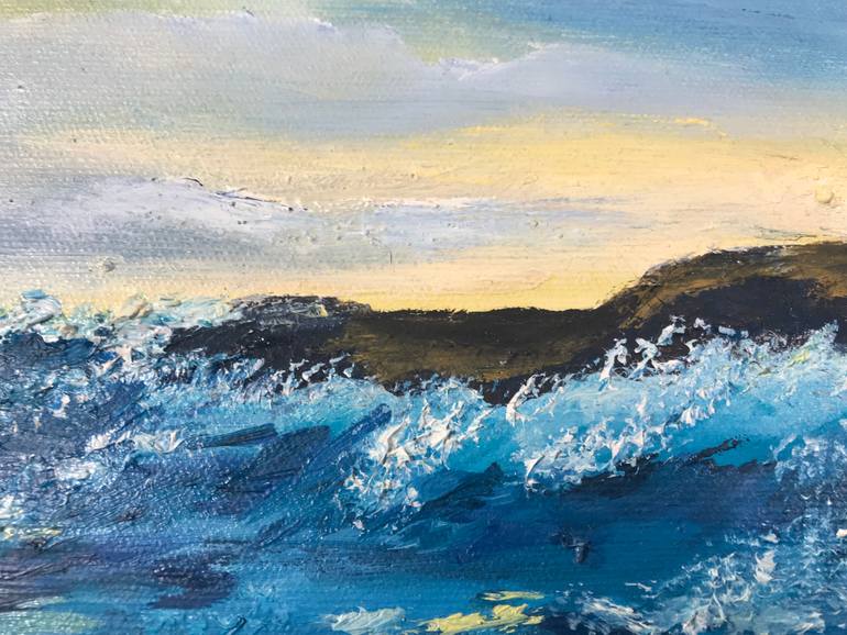 Original Expressionism Landscape Painting by Daria Ceppelli
