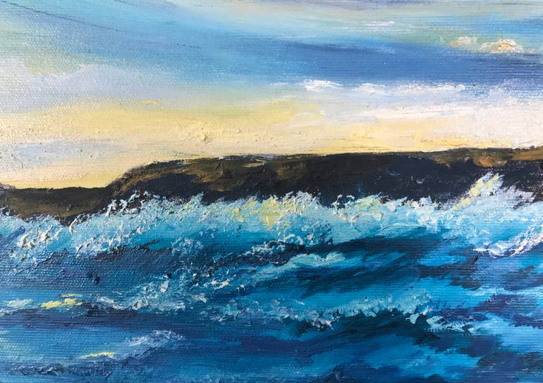 Original Expressionism Landscape Painting by Daria Ceppelli