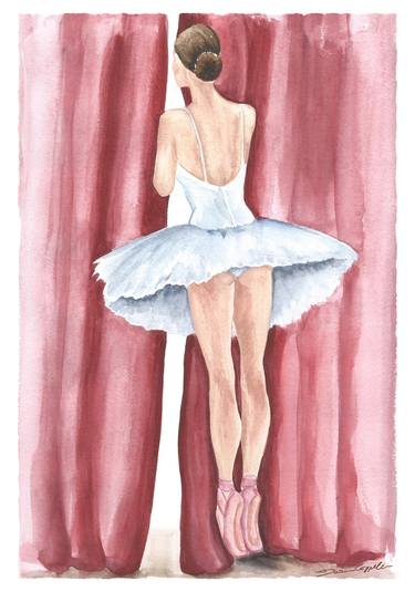 ballerina ballet dance watercolor thumb