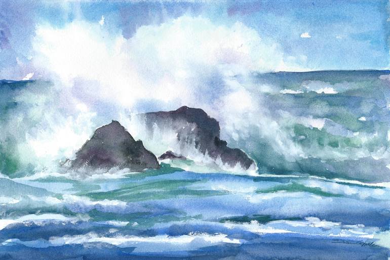 ocean waves - Print