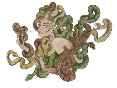 Medusa painting thumb