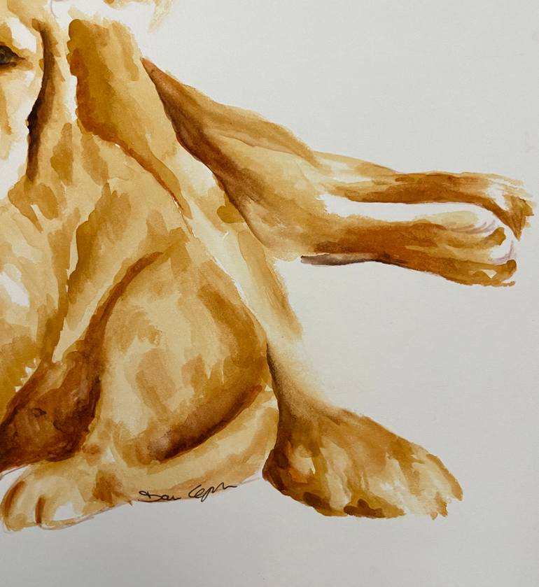 Original Conceptual Dogs Painting by Daria Ceppelli