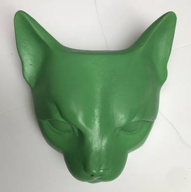 Ceramic Cat Walldecor thumb