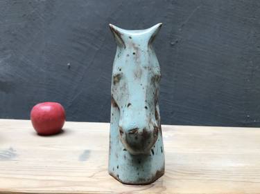 Ceramic Horse Figure / Chess Knight Figure thumb