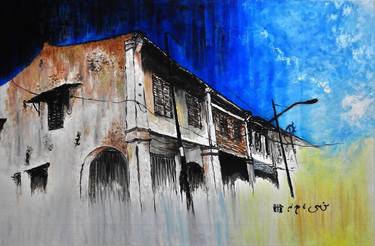 Print of Cities Paintings by Akmal Senja