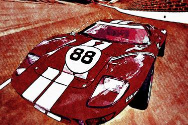 Print of Car Mixed Media by Joe Vella