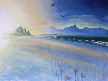 Original Contemporary Seascape Paintings by Jasmine OShea