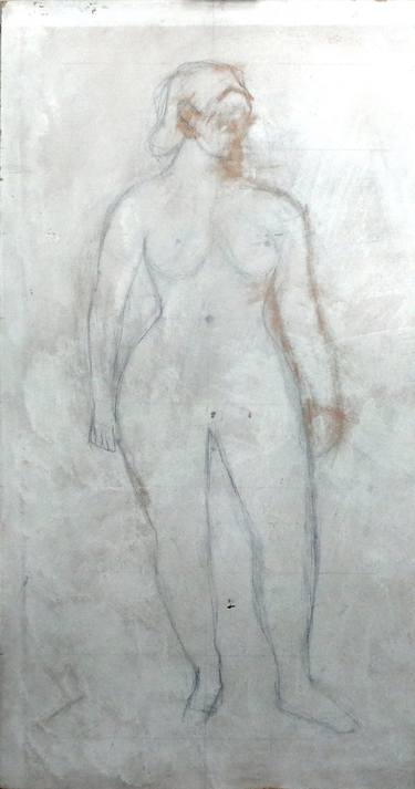 Original Fine Art Nude Drawings by john wang