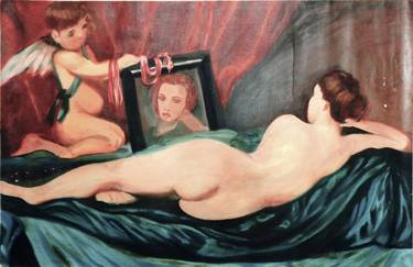 Print of Nude Paintings by john wang