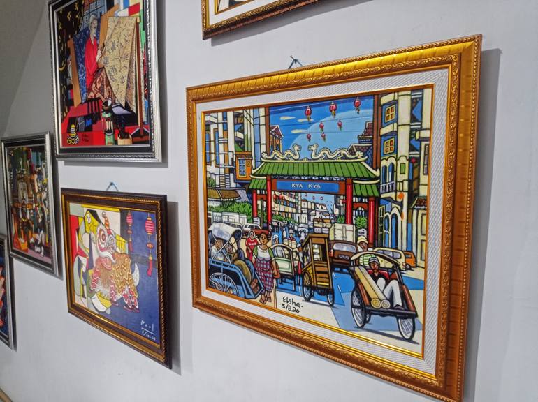 Original Pop Art Pop Culture/Celebrity Painting by Paul Supriyadi