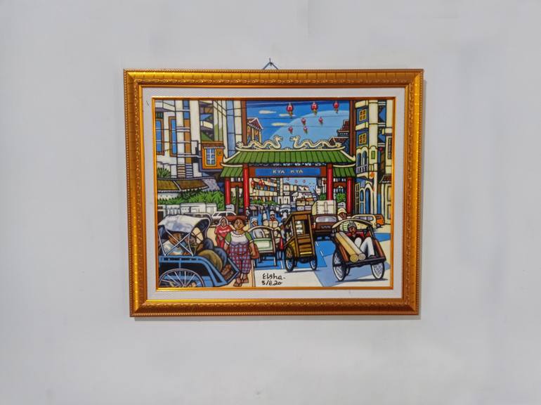 Original Pop Art Pop Culture/Celebrity Painting by Paul Supriyadi