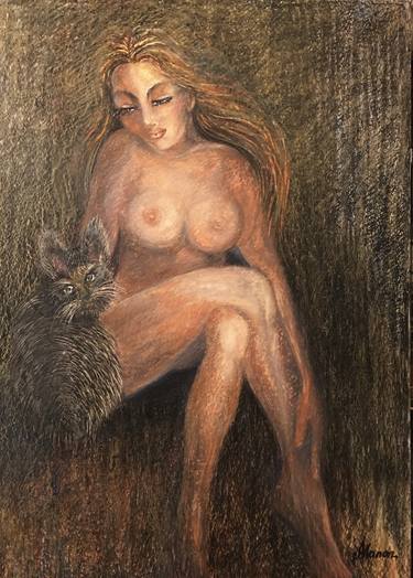 Original Modern Nude Paintings by Manon Avetisyan