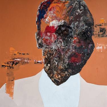 Original Figurative Abstract Paintings by Dennis Onofua