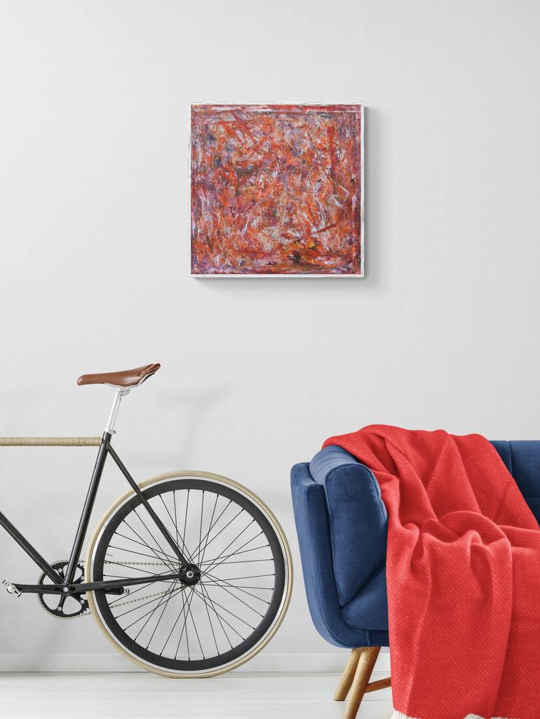 Original Abstract Expressionism Abstract Painting by Yana Yushkevich