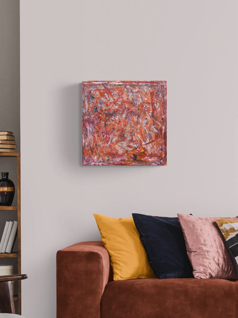 Original Abstract Expressionism Abstract Painting by Yana Yushkevich