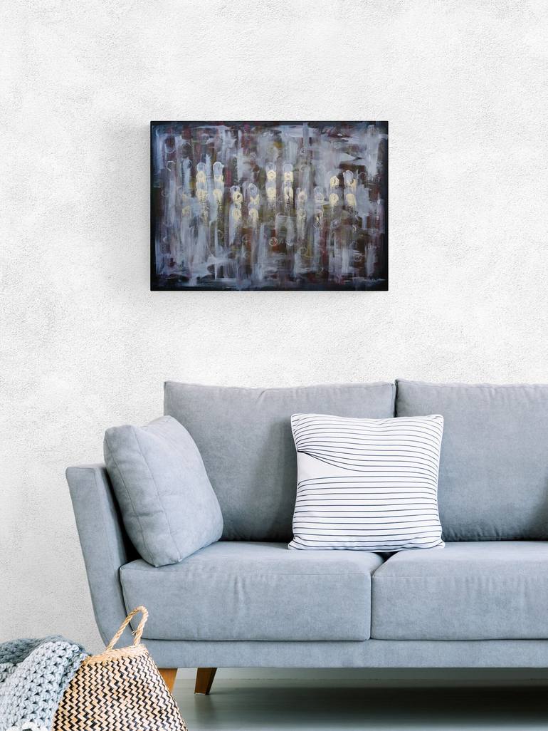 Original Abstract Painting by Yana Yushkevich