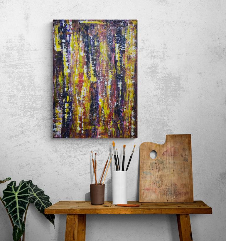 Original Contemporary Abstract Painting by Yana Yushkevich