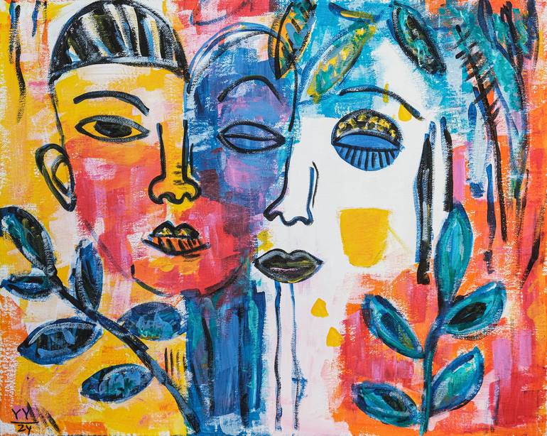 Print of Abstract Expressionism Abstract Paintings by Yana Yushkevich