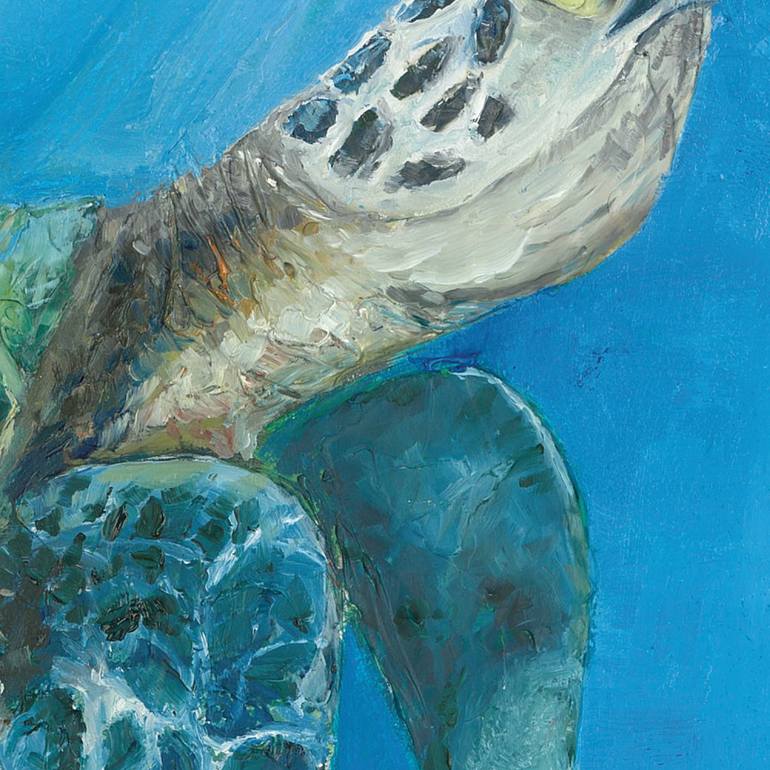Original Modernism Animal Painting by Katerina Zhuchenko Redheadkat