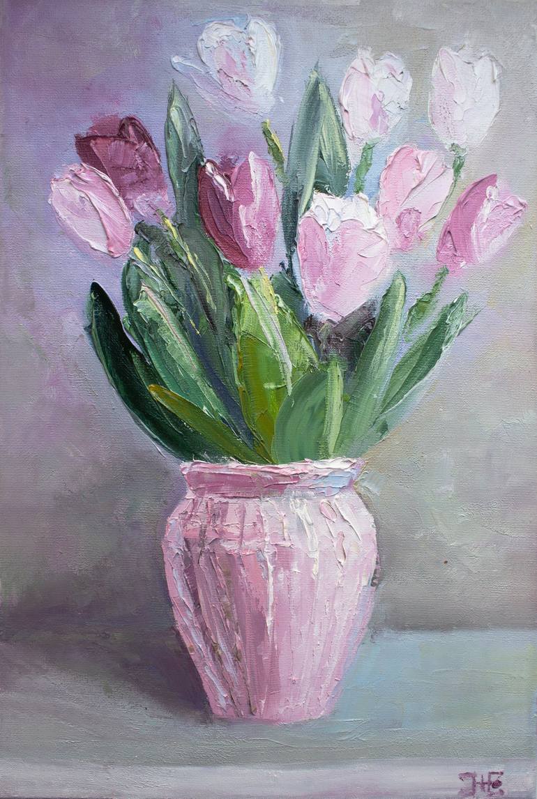 Tulips Oil Painting