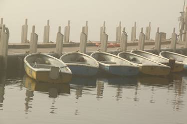 Print of Impressionism Boat Photography by Jenna Holcomb