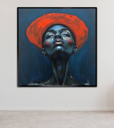 Original Abstract Expressionism Women Digital by Oluwakemi Omowaire