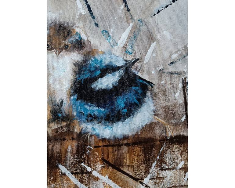 Original Abstract Nature Painting by Anna Rajasekharan