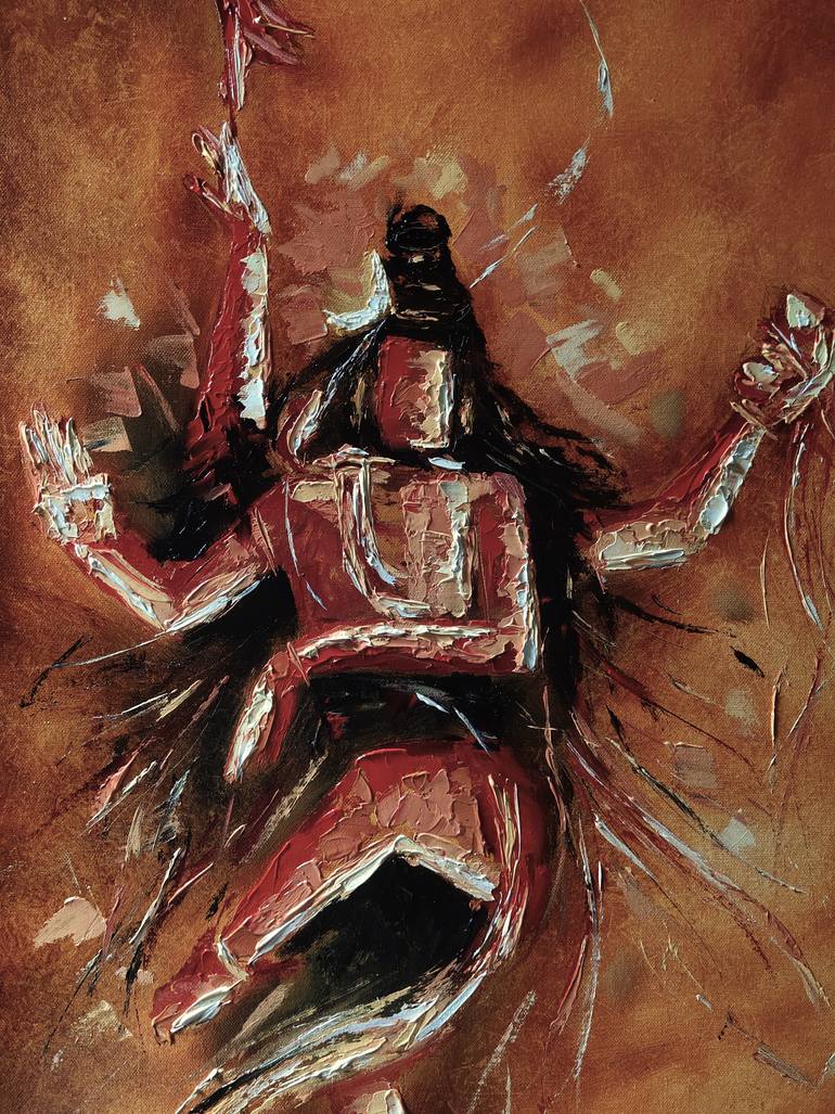 Original Conceptual Religion Painting by Anna Rajasekharan