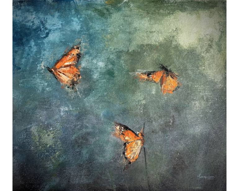 Original Abstract Expressionism Abstract Paintings by Anna Rajasekharan