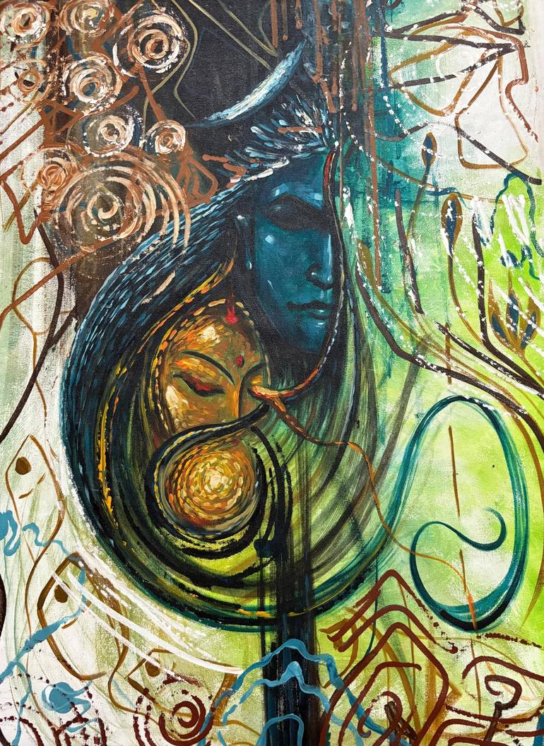 Print of Abstract Expressionism Abstract Paintings by Anna Rajasekharan