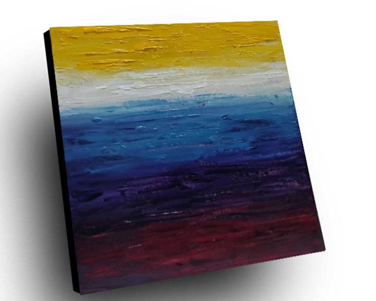 Original Abstract Expressionism Abstract Painting by Anna Rajasekharan