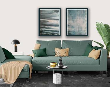 Original Abstract Expressionism Abstract Painting by Anna Rajasekharan